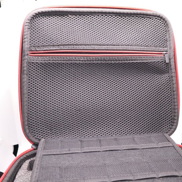 Carrying case for nintendo switch hard shell black slightly used pre-owned - Picture 11 of 12